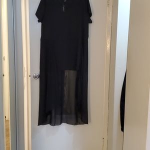 3X Ashley Stewart Black Shirt